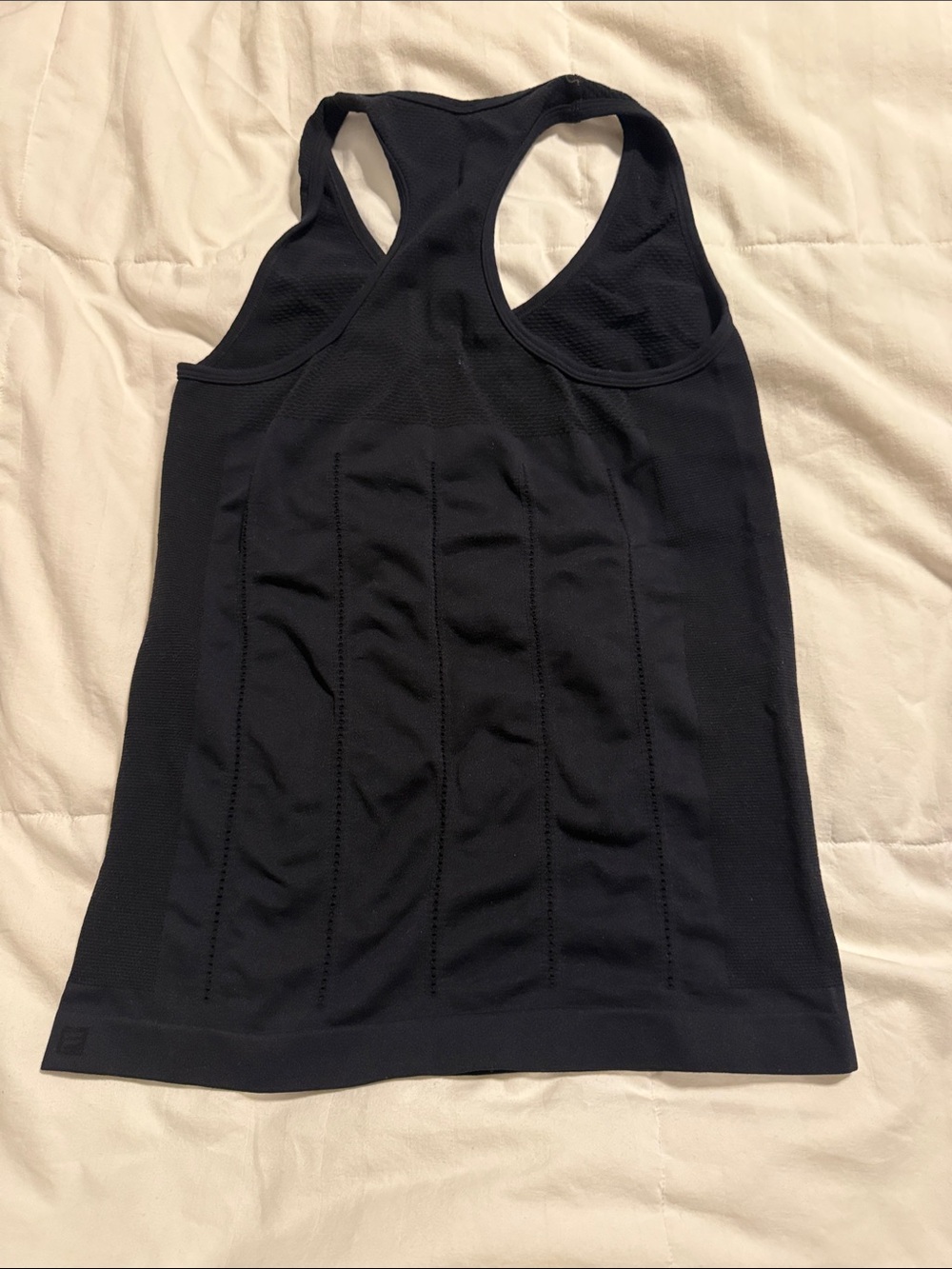 Fabletics - Black Racerback Performance Tank - Small - Picture 2 of 2